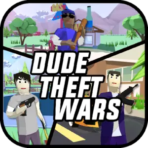 Dude Theft Wars Mod Apk (Dinero ilimitado)